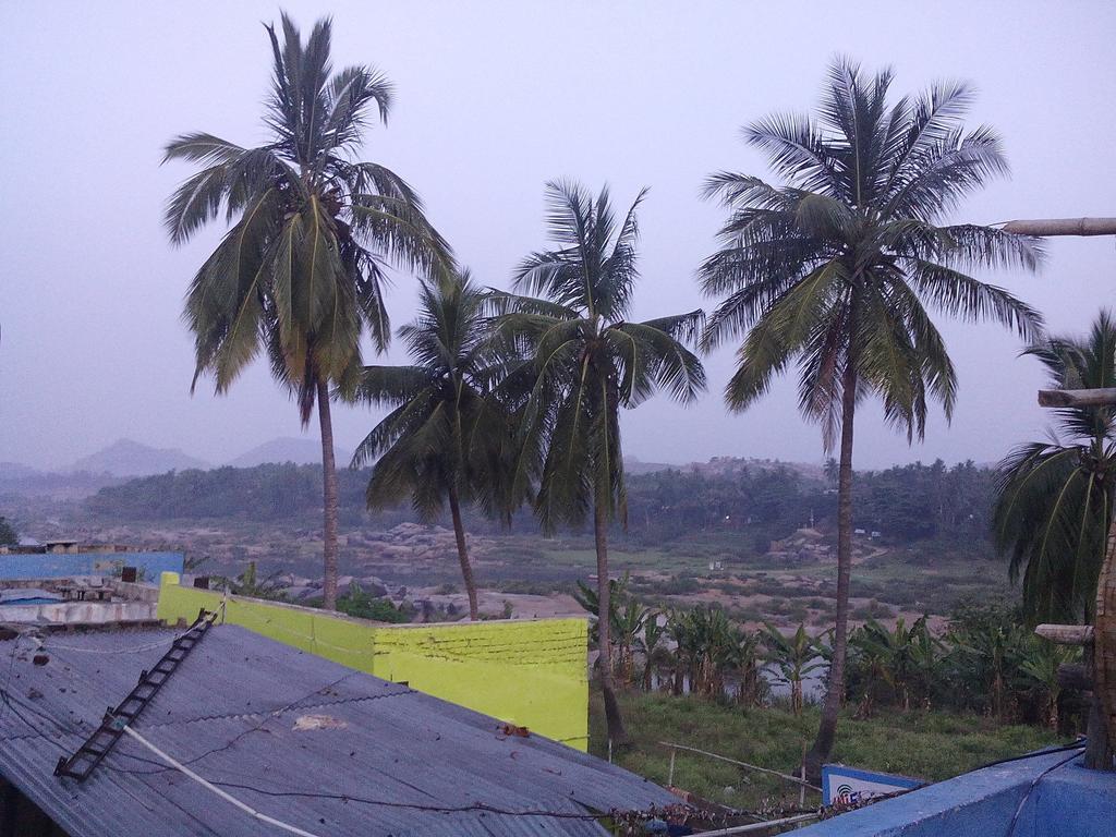 Riverside Homestay Hampi Exteriör bild